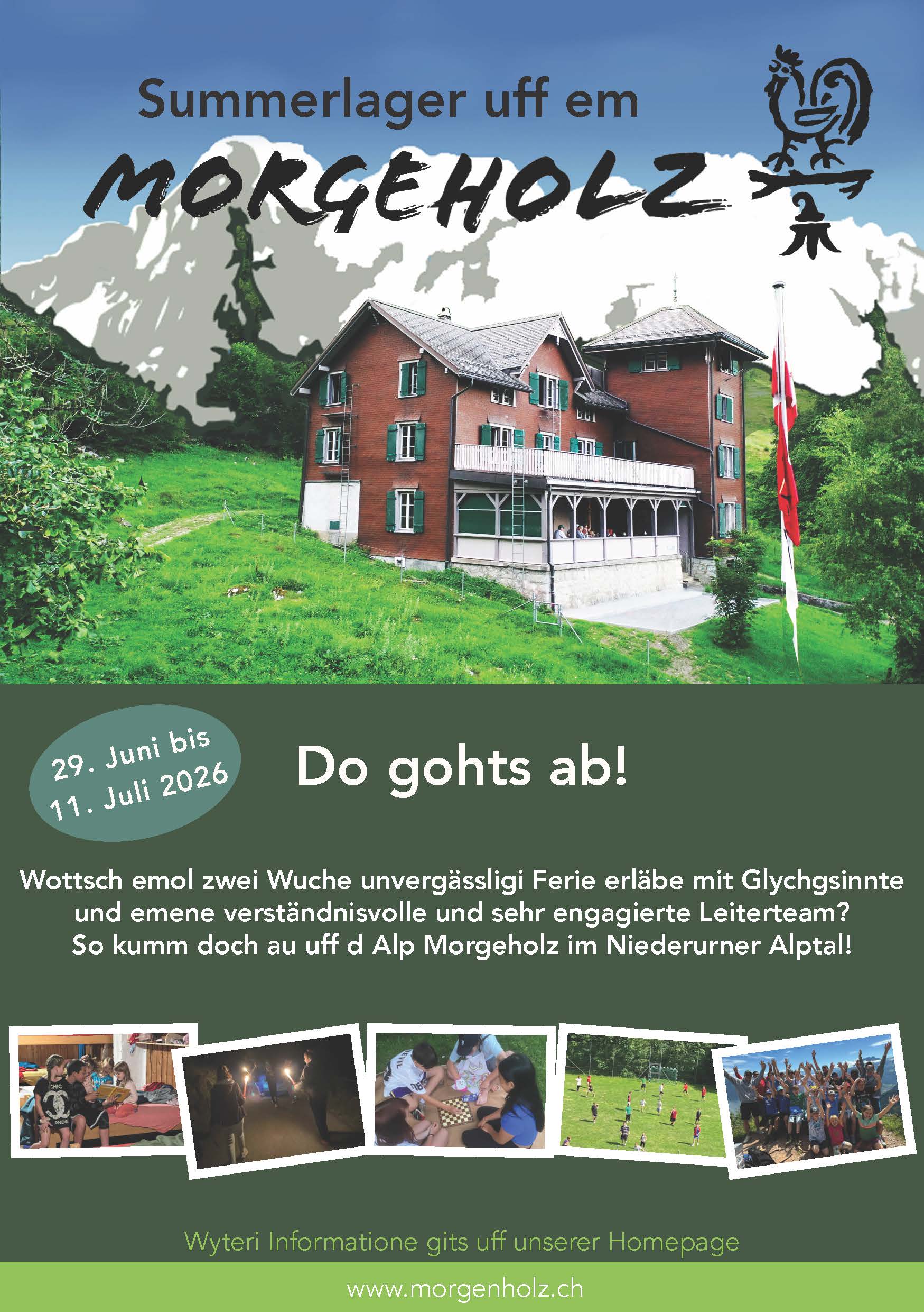 Sommerlager Flyer